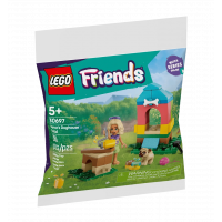 Constructor LEGO recruitment Friends Dog house model from Nova