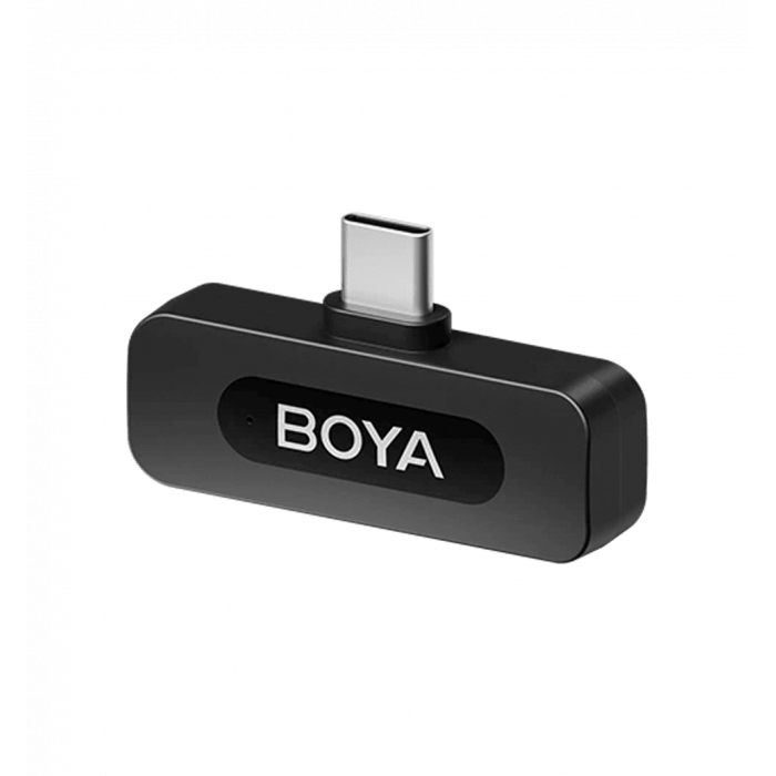 Беспроводной петличный микрофон BOYA BY-V20 Type-C Black