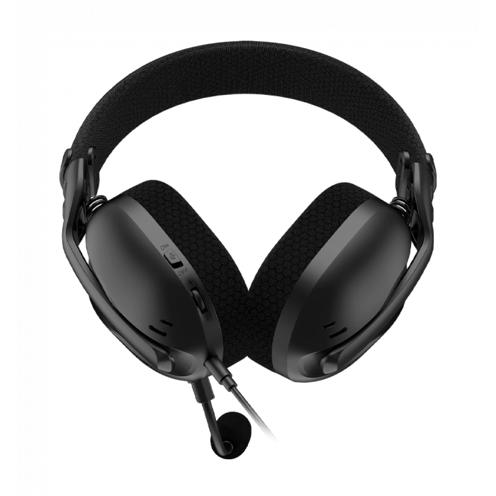 Ігрова гарнітура HATOR HYPERPUNK 3 Hi-Res (ESH10) USB7.1 black, Bluetooth phone calls, SyncHUB