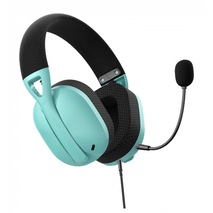 Ігрова гарнітура HATOR Hyperpunk 2 USB 7.1 (HTA-848) Black/Mint