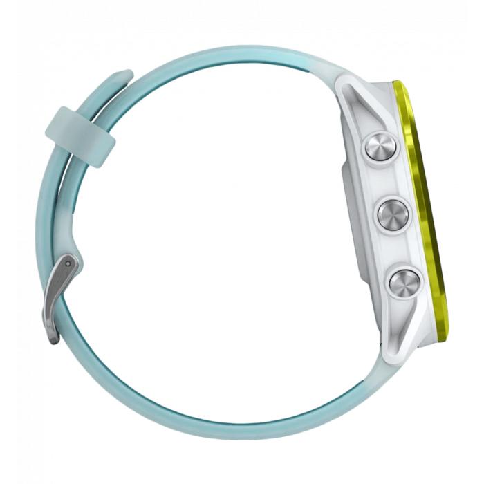 Спортивний годинник Garmin Forerunner 570  47mm Amp Yellow Aluminium with Translucent Whitestone/Turquoise Band (010-02971-01