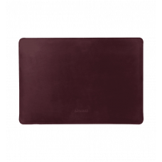 Шкіряний чохол INCARNE Gamma Plus MacBook Pro 14" 2021-2023 бордо