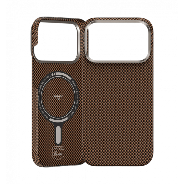 Чохол Benks ArmorTint C3 Magnetic Case Kevlar® Fiber iP17 Pro Gold