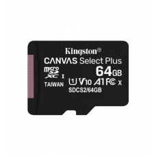 Memory card 64GB microSDXC C10 A1 Canvas Select Plus 100R UHS-I, U1, V10 w/o adapter SDCS2/64GBSP