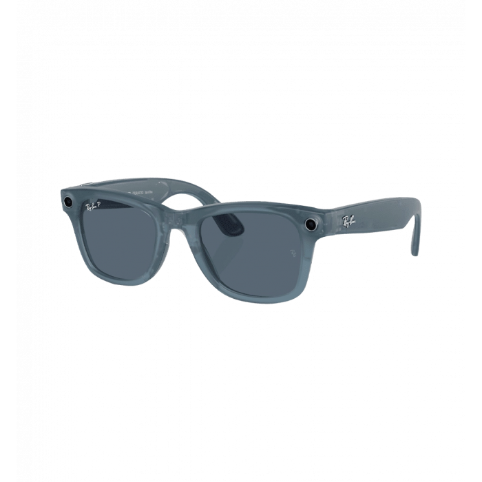 Smart glasses Ray-Ban Meta Wayfarer Matte Jeans/Dusty Blue size L (RW4006 67552V 50-22)