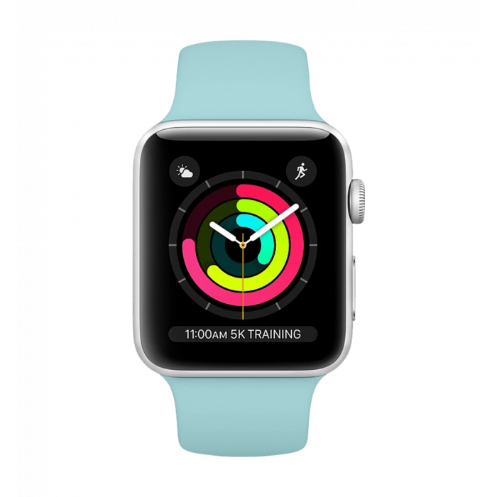 Strap Silicone Copy 38mm Turquoise