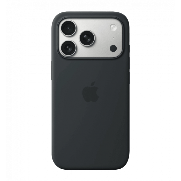 Чохол iPhone 17 Pro Silicone Case with MagSafe – Black (MGFK4ZM)