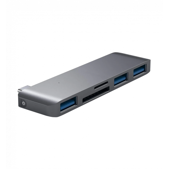Хаб Satechi Type-C USB 3.0 3-in-1 Combo Hub Space Gray (ST-TCUHM)