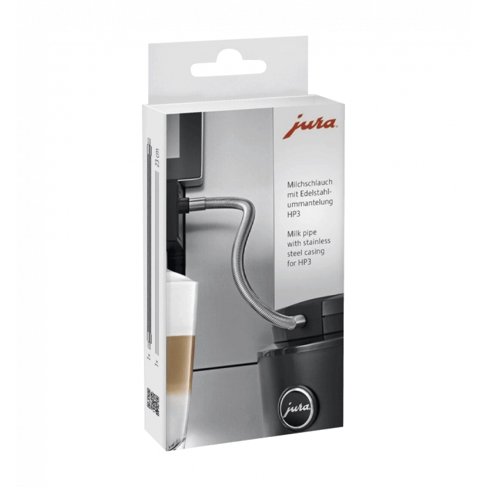 Milk tube with HP3 stainless steel shell
