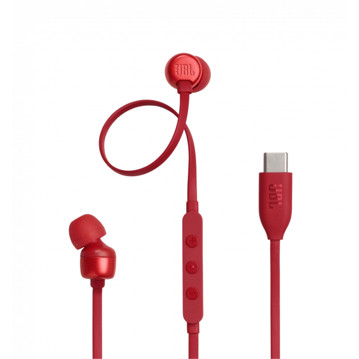 Headphones with microphone JBL Tune 310C Red (JBLT310CRED)