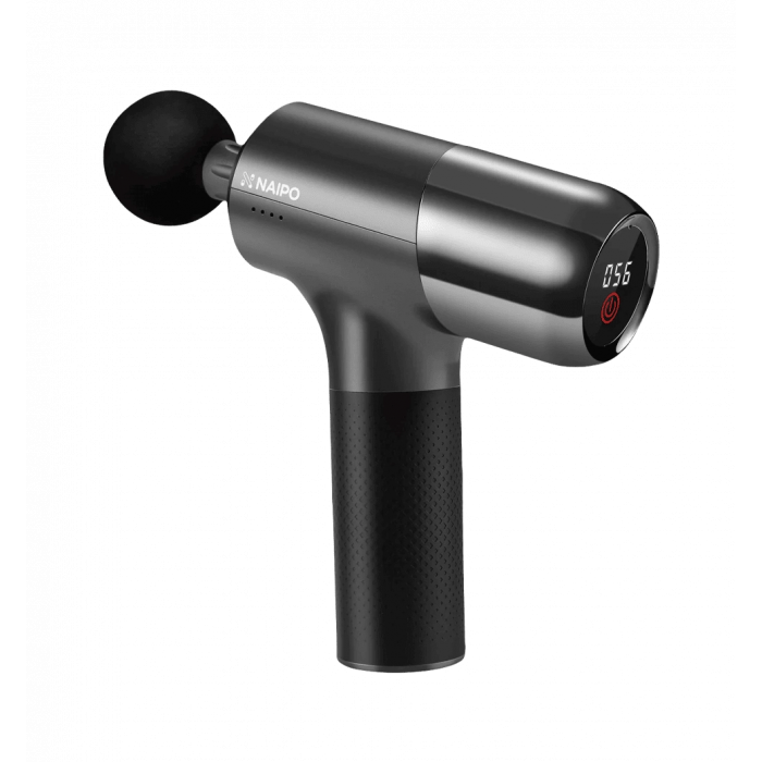 Масажер перкусійний ручний NAIPO Massage Gun для тіла без підігріву; модель - NP-MG02