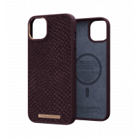 Чохол Njord Salmon Leather MagSafe Case Rust for iPhone 14 (NA41SL03)