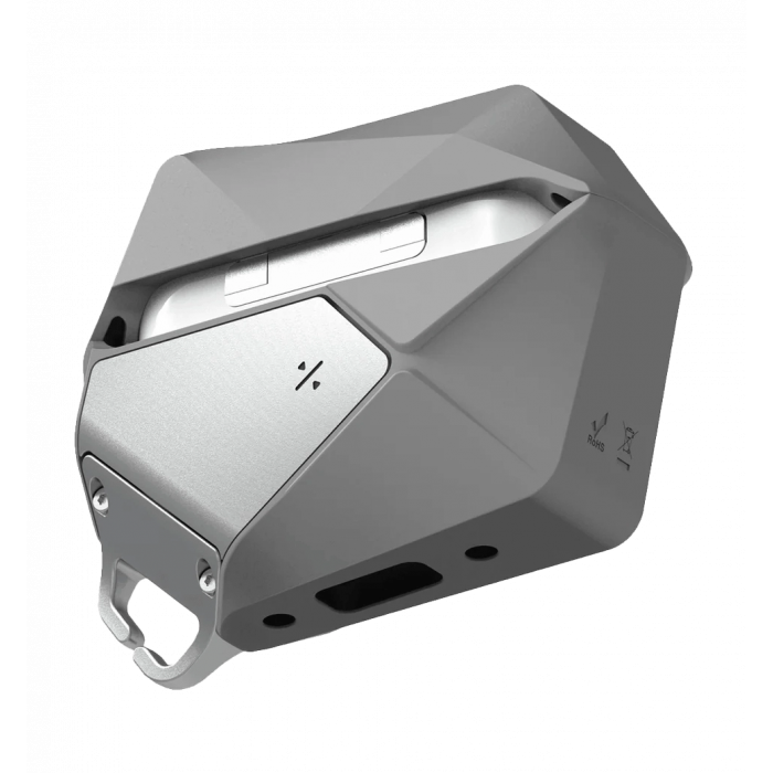 Чохол AULUMU Geomertric case for AirPods Pro2 Grey
