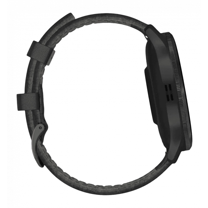 Smart watch Garmin Venu 3 Slate S. Steel Bezel w. Black Case and Leather Band (010-02784-52/02) UA