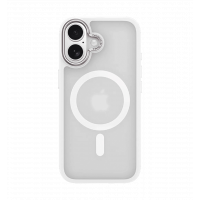 Чохол Benks Mist Magnetic Case for iPhone 17 (White/ Metal Frame)