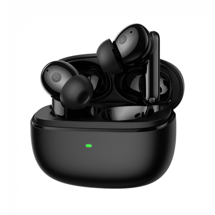 Ігрова гарнітура HATOR Hyреrpunk Truepods Hybrid ANC (HTA431) black, SyncHUB