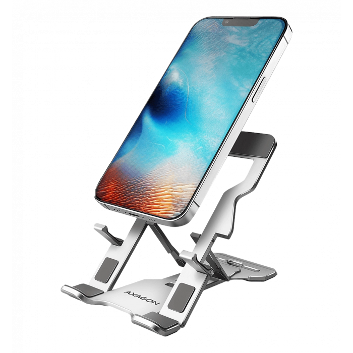 Підставка для телефона/планшета AXAGON STND-M (розмір 4“ – 10.5“), Сірий