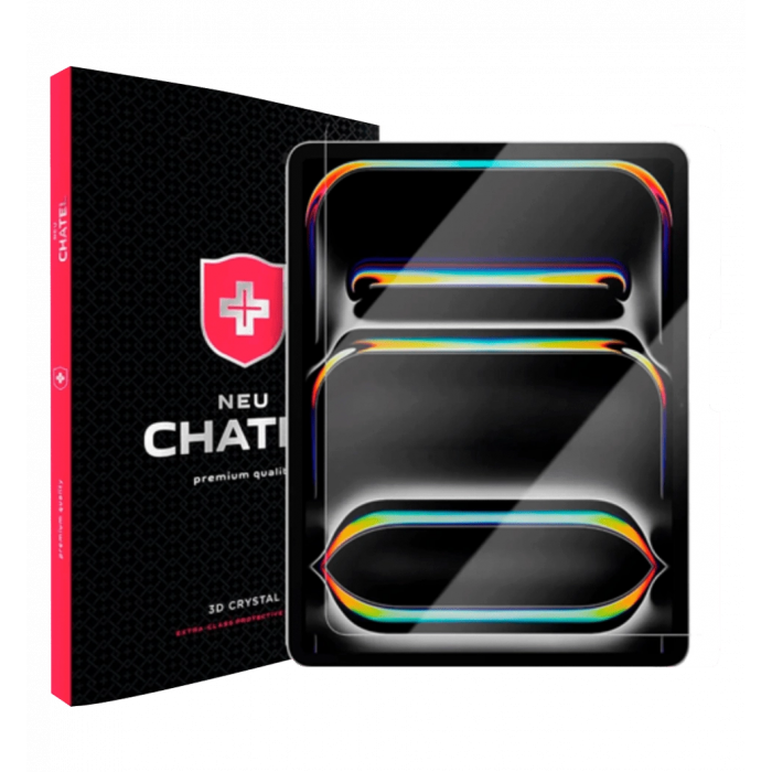 Захисне скло +NEU Chatel Screen Protective HD Glass 0.26mm for iPad Pro 13" (2024) Front