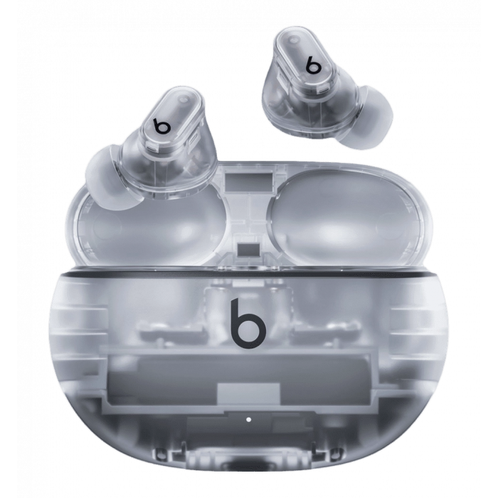Beats Studio Buds + настоящие беспроводные наушники с шумоподавлением — прозрачные (MQLK3)