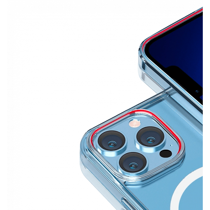 Чохол WIWU для iPhone 12/12 Pro Magnetic Crystal Series Transparent