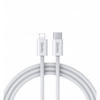 Кабель Benks D46 Type-C to Lighting White 1m (27W)