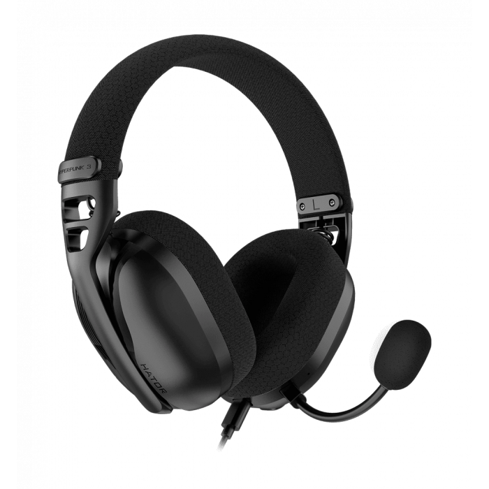 Ігрова гарнітура HATOR HYPERPUNK 3 Hi-Res (ESH10) USB7.1 black, Bluetooth phone calls, SyncHUB