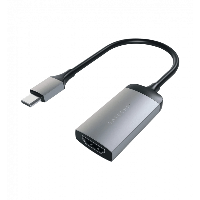 Перехідник Satechi Type-C HDMI Adapter Space Gray (ST-TC4KHAM)