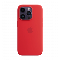 Чехол Силиконовый iPhone 14 Pro Silicone Case with MagSafe (PRODUCT)RED (MPTG3)