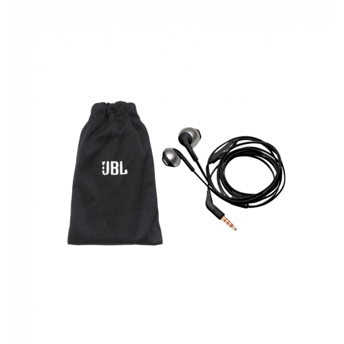 Навушники з мікрофоном JBL T205 Black (JBLT205BLK)