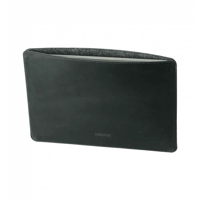 Шкіряний чохол INCARNE Gamma Plus MacBook Air 13" 2018-2022 зелений
