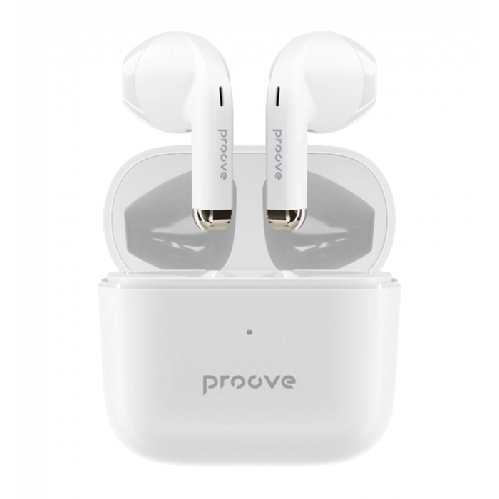 Wireless headphones Proove Mainstream TWS (white)