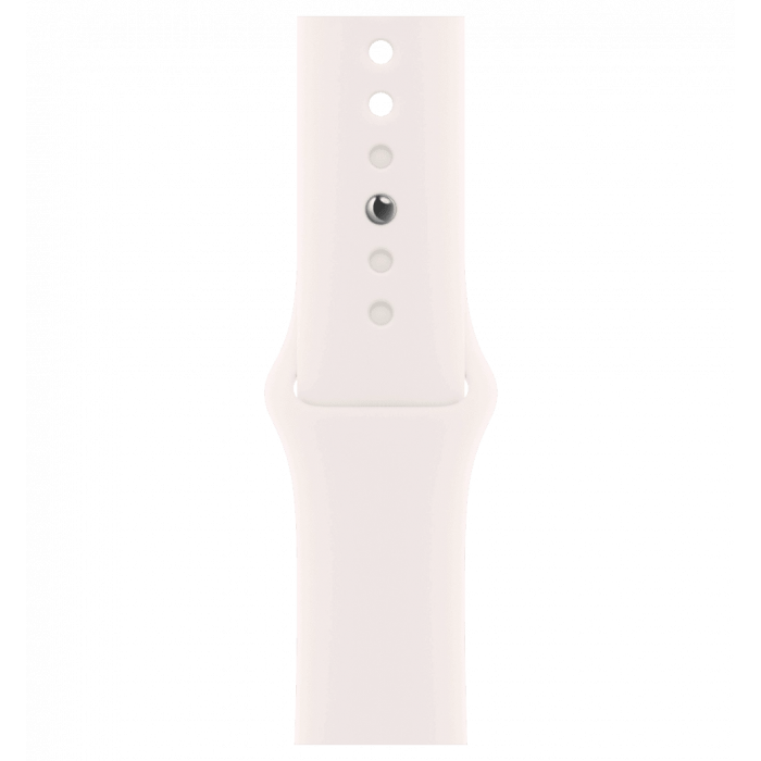Apple Watch Series 11 GPS 46mm Rose Gold Aluminium Case with Light Blush Sport Band - M/L (MEV74)