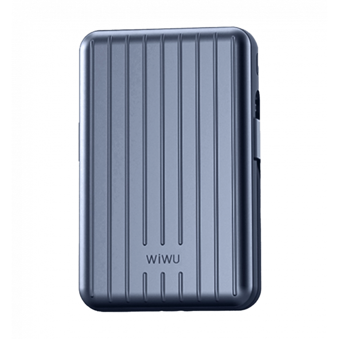Зовнішній акумулятор Wiwu Trunk Series 5000mAh, 22,5w (PP03) Blue