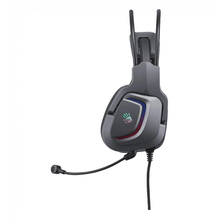 Гарнітура ігрова Bloody G575 Grey з підсвічуванням, USB