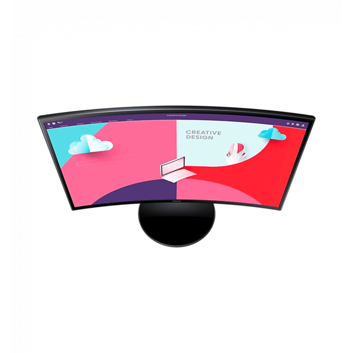 Монітор 24" SAMSUNG Essential Curved Monitor S3 S36C VA FullHD 75Hz