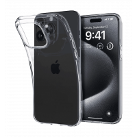 Spigen case for Apple iPhone 15 Pro Liquid Crystal, Crystal Clear (ACS06699)