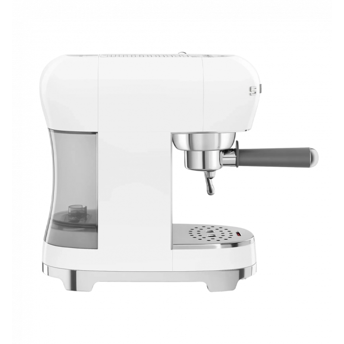 SMEG ECF01WHEU horn-shaped espresso coffee machine
