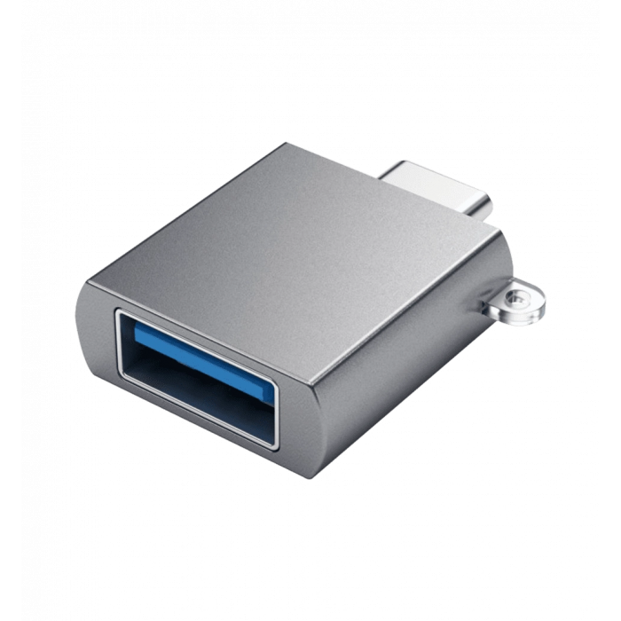 Перехідник Satechi Type-C USB Adapter Space Gray (ST-TCUAM)