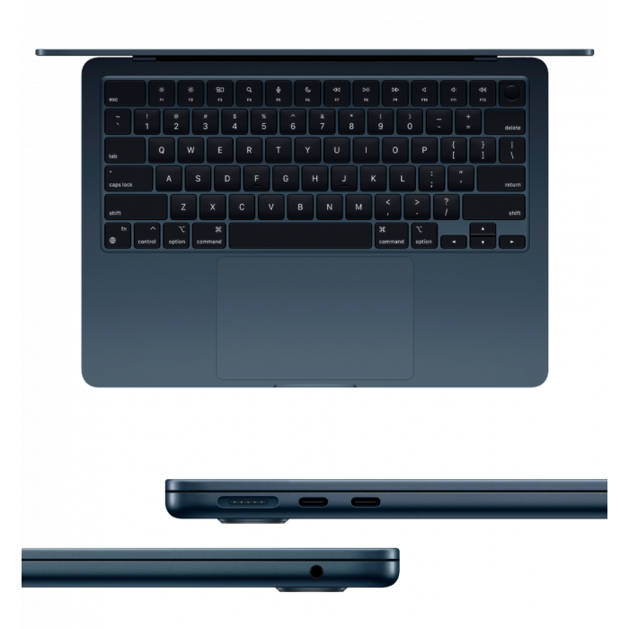 MacBook Air 15" Apple M3/8CPU/10GPU/8GB/256GB SSD/Midnight (MRYU3)