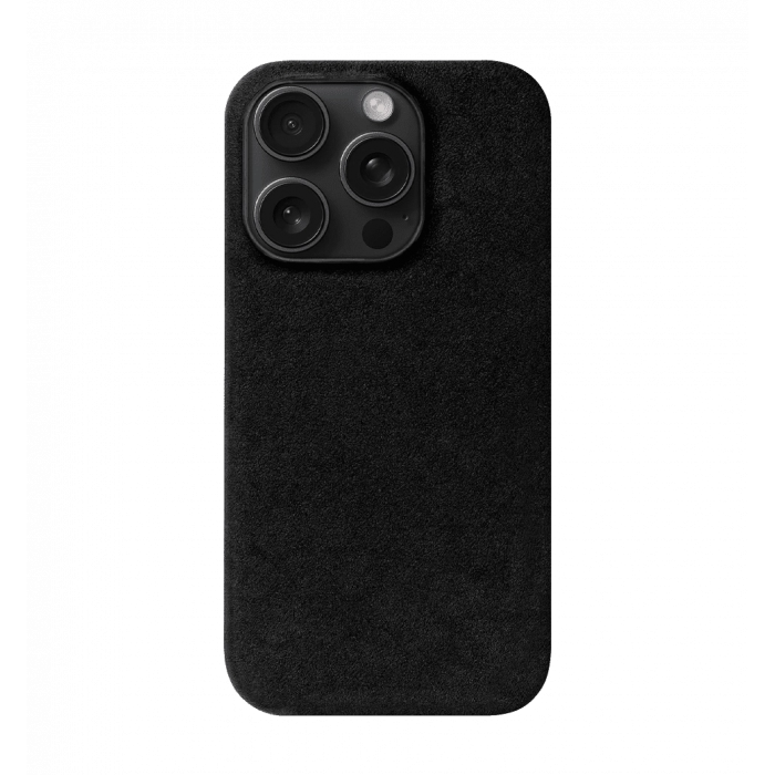 Чохол Kartell  for iPhone 15 Pro Max MagSafe Alcantara Black