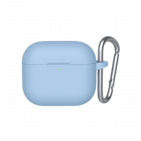 Cover Blueo Airpods 4 Liquid Silicone Case Light Blue (B44-A4LBL)
