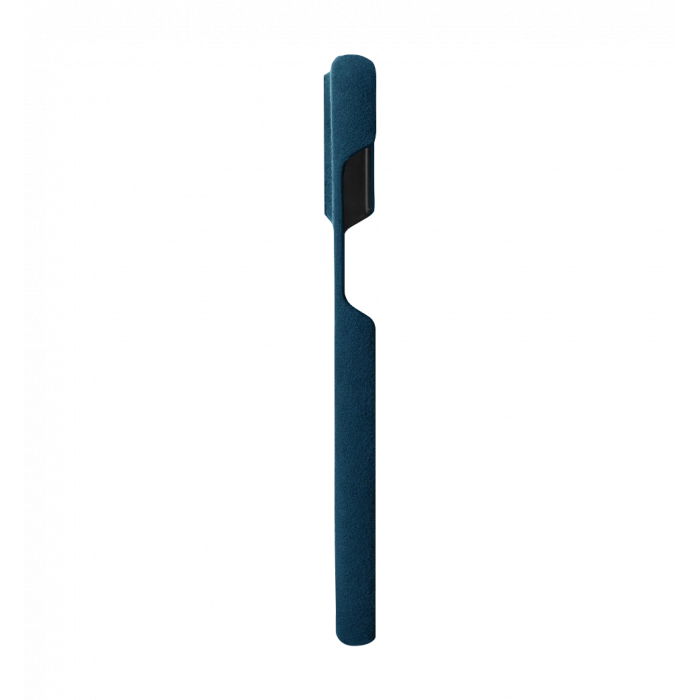Чохол Kartell  for iPhone 15 Pro MagSafe Alcantara Blue