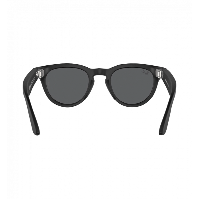 Смарт-окуляри Ray-Ban Meta Headliner Matte Black/Charcoal Black with blue-violet light filter (RW4009 601S87 50-23)