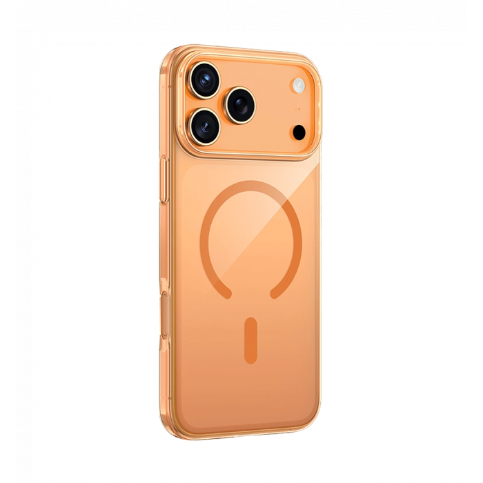 Чохол Keephone X-CRYSTAL MAGSNAPE MagSafe Case for 17 Pro ORANGE Titanium (KP-MC0123)