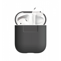 Чохол Elago Силиконовый темно-серый для Airpods (EAPSC-DGY)