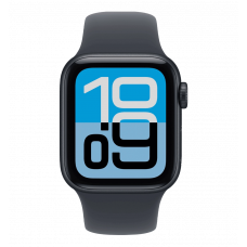 Apple Watch SE 3 GPS + Cellular 44mm Midnight Aluminium Case with Midnight Sport Band - M/L (MEPJ4)