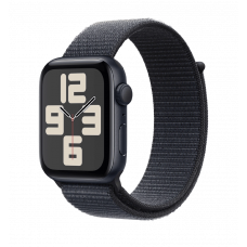 Apple Watch SE 2 2024 40mm Midnight Aluminium Case with Ink Sport Loop (MXEA3)