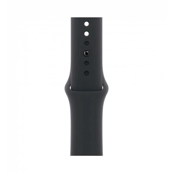 Apple Watch Series 10 46mm Jet Black Aluminum Case with Black Sport Band - M/L (MWWQ3)