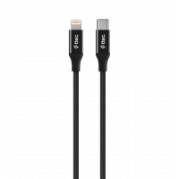 Cable Ttec Alumi Cable Type-С- Lightning 1.5m Black (2DK41S)