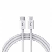 Cable Banks D46 Type-C/Type-C White 1m (60W)